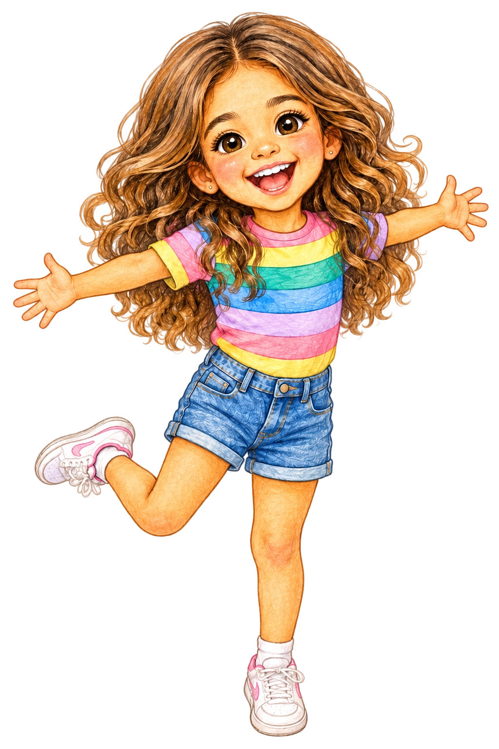 Hand-Drawn Portrait style portrait created from your photo