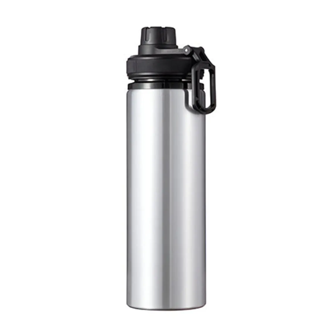 Aluminium Water Bottle with Coloured Lid 850ml