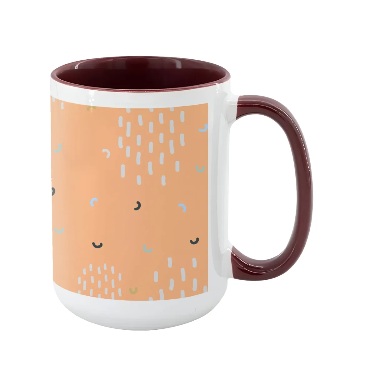 Durham Mug - Inner & Handle Coloured 15oz