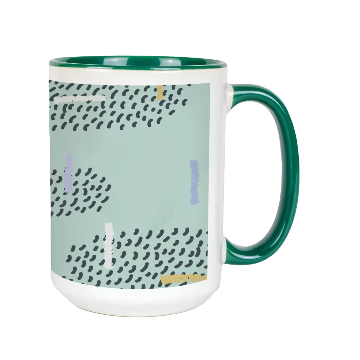 Durham Mug - Inner & Handle Coloured 15oz