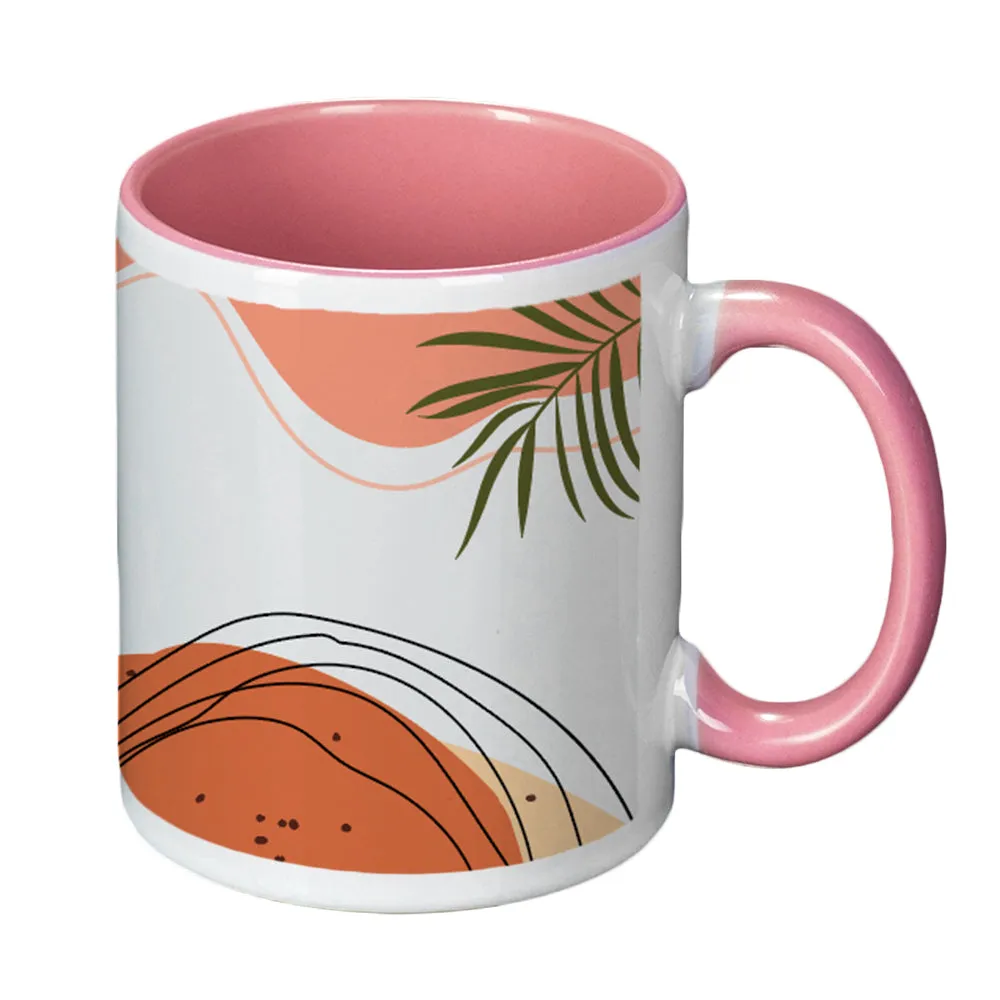 Durham Mug - Inner & Handle Coloured 15oz